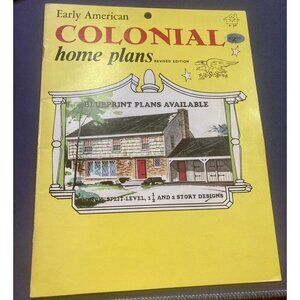 Colonial Home Design/Layouts Book
